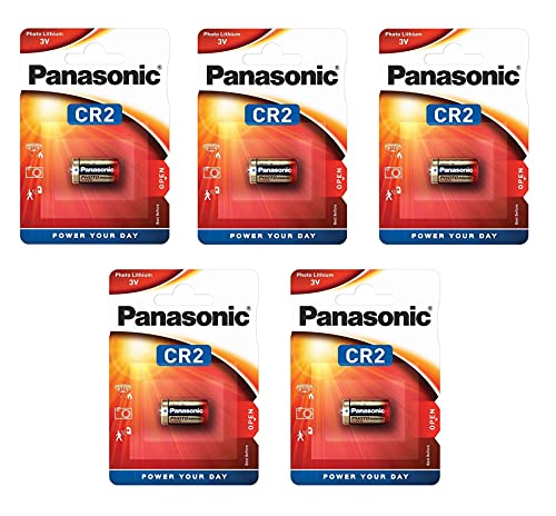Pilha Recarregável PANASONIC CR2A-3V (CR2) Corp. Panasonic - Baterias - litio, cilíndrico, 3 V, 700 mAh