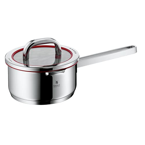 Panela Fundo WMF 07.6316.6380 | Vermelho, Aço inoxidável WMF - Panelas de molho - 14 L, vermelho, aço inoxidável, 220°C