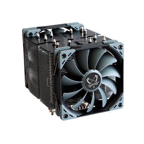 Ventoinha para Pc SCYTHE Ninja 5 Refrigeração Preto e Cinza Scythe - Peças de refrigeração de sistema de computador - refrigeração, preto, cinza