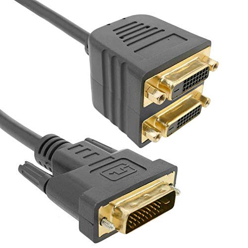 Cabo Adaptador MATIKO (DVI-D - DVI-D - Preto) BEMATIK.COM - Cabos de áudio e vídeo - dvi-d, preto, compatível