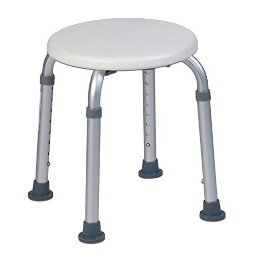 Cadeira de chuveiro TEQLER T (Branco - Aço) Teqler - Bancos e cadeiras de chuveiro - branco, aço