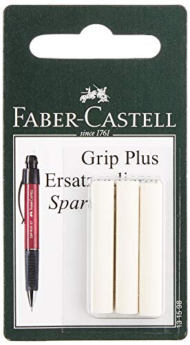 Faber Castell Grip Plus 3 Unidades (Recondicionado Como Novo) Faber-Castell - Borrachas - fábrica, castello, grip plus, 3 unidades, recondicionado