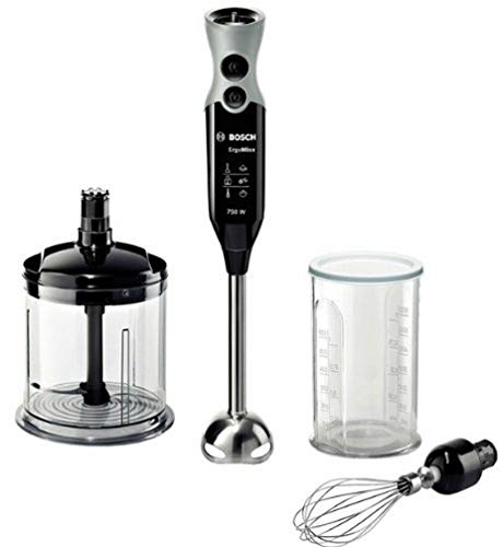 Varinha Mágica Bosch MSM67170 Preto, Prateado 750 W Bosch - Batedeiras e liquidificadores - preto, prateado, 750 W, 600 ml