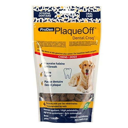 Snacks para Cão OFF (150g - Sabor: Carne) ProDenPlaqueOff - Produtos para animais de estimação - 150g, carne, gluten-free, 3% gordura