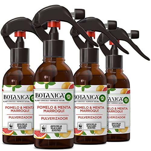 Ambientador AIR WICK Botanica Pomelo & Moroccan Mint (4 Unidades) BOTANICA BY AIR WICK - Desinfetantes domésticos - ambientador, air wick, botânica, pomelo, marrakech, mint