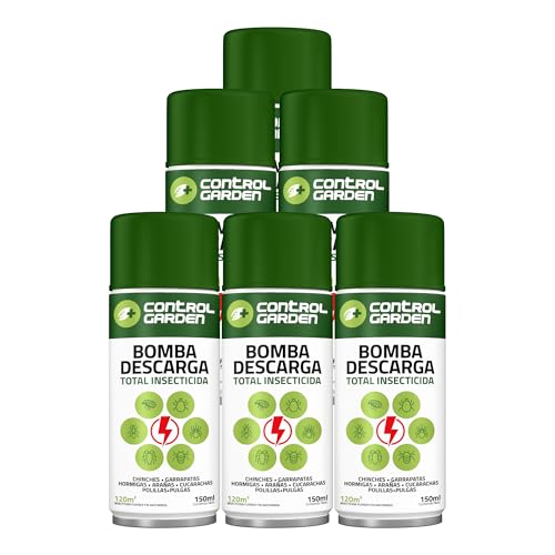 Insecticida Control Garden Pack 6 Unidades Control Garden - Pesticidas - insecticida, control garden, pack 6 unidades, spray, pulverização, superfícies
