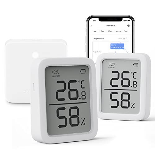 Termómetro e Humidímetro SWITCHBOT SB-WT02 Wonderlabs - Previsores do tempo e estações - termómetro, humidímetro, switchbot