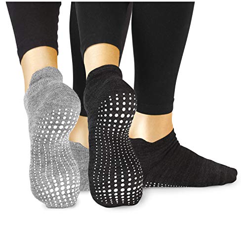 Meias Unisexo LA ACTIVE GRIP Preto para Fitness (EU 39-41) LA Active - Yoga e pilates - unisexo, fitness, preto