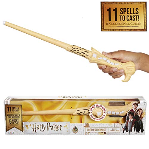 Varinha Mágica GLOP GAMES Feitiços Harry Potter (32 cm) Jakks Pacific - Armas de brinquedo e acessórios - efeitos especiais, 32 cm, cabo flexível, mágica