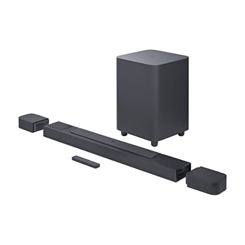 Soundbar JBL Bar 800 (5.1.2 - 720W - Subwoofer Sem Fios) JBL - Alto-falantes - 5.1.2 canais, subwoofer sem fio, dolby atmos, bluetooth, wifi, chromecast, hdmi arc