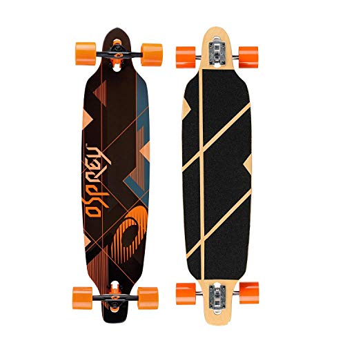 Twin Tip OSPREY NEXUS (Laranja - 30.5 x 8.5 x 6 cm) Osprey - Skates - tamanho base, laranja, fibra vidro, espessura, peso