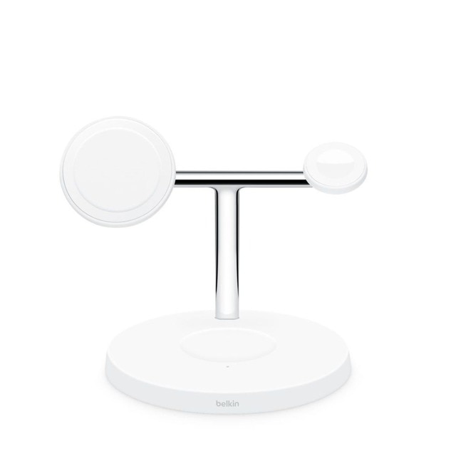 Belkin Boost Charge Pro 3 Em 1 Carregador Sem Fios 15 W Branco Belkin - Adaptadores de energia e carregadores - 15 W, sem fios, magsafe, iphone 12