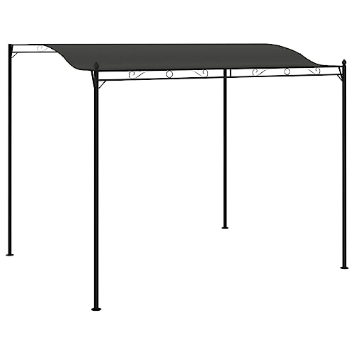 Toldo de Guarda-sol VIDA XL (Cinzento - Poliéster - 200 x 300 cm) vidaXL - Barracas - cinzento, poliéster, 200x300 cm