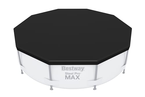 Capa de segurança para piscina BESTWAY 58036/24 (Preto) Bestway - Coberturas de piscina e panos de chão - pvc, preto, algas, limpeza
