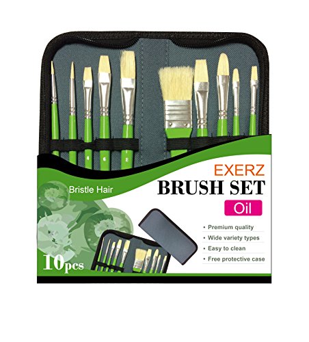 Conjunto de Pincéis EXERZ JH022 (Multicor) Exerz Ltd - Pincéis de pintura - conjunto, pincéis, multicor