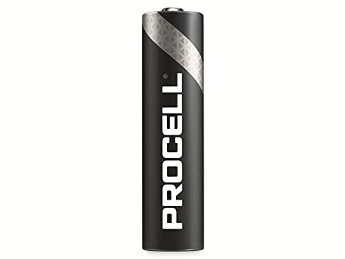 Pilha DURACELL Procell Alcalina 1,5V LR03 Duracell - Baterias de uso geral - alcalina, 1,5v, AAA, 10 unidades