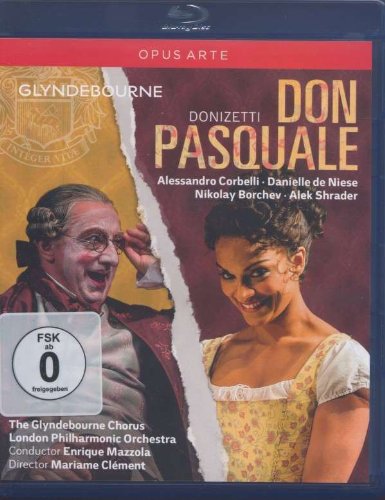 DVD Glyndebourne Festival - Don Pasquale (Edição em Espanhol) Mariame Clément - Dvds e vídeos - dvd, glyndebourne festival, don pasquale, gaetano donizetti, comédia ligeira