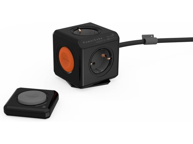 Extensão Elétrica ALLOCACOC PowerCube Remote Extended + PowerRemote Allocacoc - Fontes de alimentação elétrica - extensão elétrica, powercube remote extended, powerremote, 4 saídas