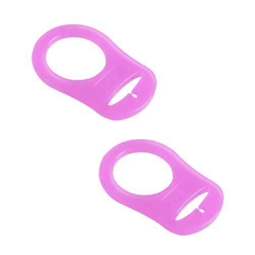 Adaptador de Silicone para Chupetas (2 Un) Lmyzcbzl - Cuidados com a higiene oral - silicone, 2 unidades, fácil aplicação, removível