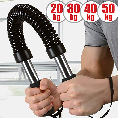 Barra de Musculação PHYSIONICS Power Twister Physionics - Exercitadores de mão - barra, musculação, power twister