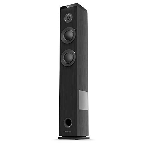 Torre de Som ENERGY SISTEM Tower EU (65 W - Bluetooth) Energy Sistem - Alto-falantes - torre som, energy sistem, tower eu, 65w, bluetooth, madeira, subwoofer