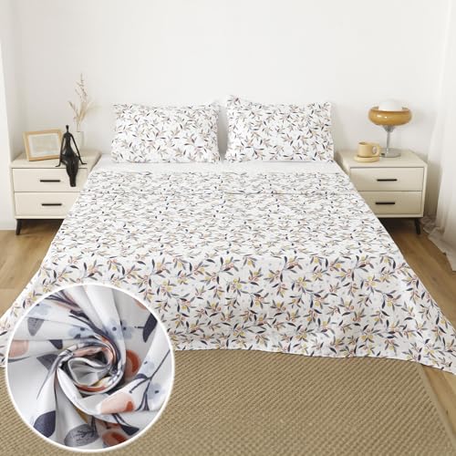 Conjunto de Lençóis BOD HOME (Algodão - 100 x 200 cm) BOD HOME - Roupa de cama e cama - algodão, 100 x 200 cm, 2 lençóis, 1 fronha