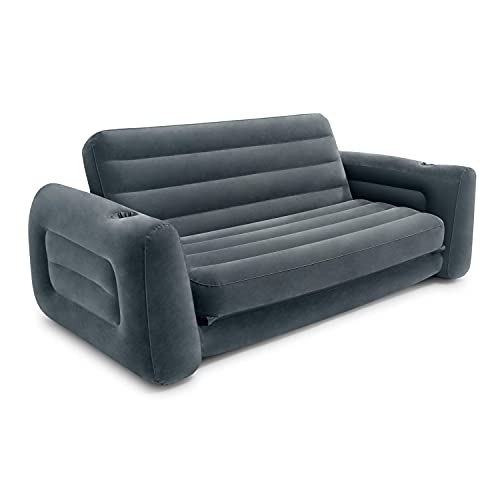 Cama INTEX Extraível (Inflável - 152x152cm) INTEX - Sofás - inflável, 152x152 cm, pvc, preto