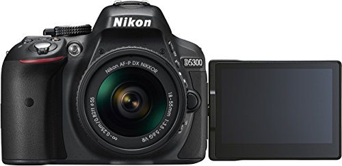 Kit Máquina Fotográfica Reflex NIKON D5300 + AF-P 18-55mm VR Nikon - Peças e acessórios para câmeras - reflex, nikon d5300, af-p 18-55mm vr
