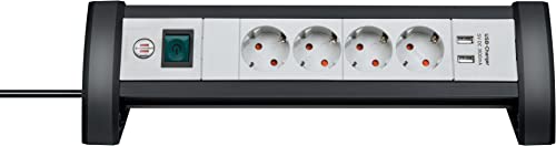 Extensão Elétrica BRENNENSTUHL 1171010100 Brennenstuhl - Fios e cabos elétricos - 4 tomas, proteção infantil, 3500 w, interruptor