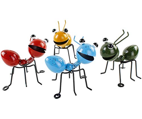 Insectos Decorativos YIYA 4 Peças (Prateado) YiYa - Materiais de arte e artesanato - decorativos, insectos, prateado, 4 peças