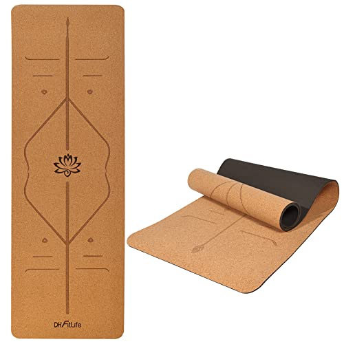 Tapete de Yoga DH FITLIFE (183x61cm - Espuma) DH FitLife - Tapetes de yoga e pilates - tapete, yoga, 183x61cm, espuma