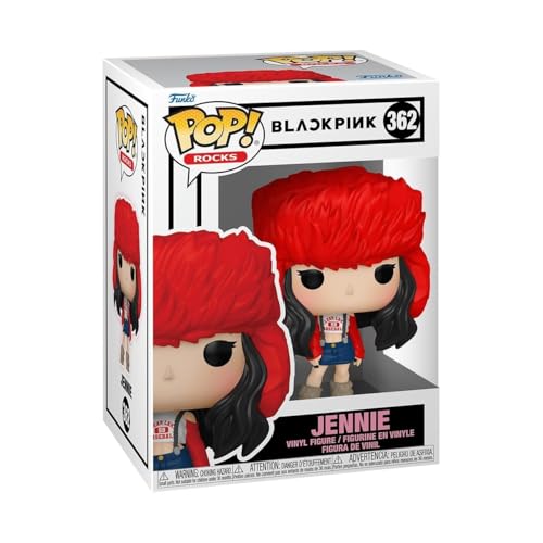 Figura FUNKO POP! Blackpink: Jennie 1/6 (Grau) Funko - Roupa - jennie, 1.6, vinil, 10 cm