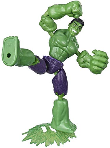 Figura de Ação AVENGERS Hasbro Bend and Flex Hulk (Idade Mínima: 4 anos) Hasbro - Bonecos de ação e brinquedo - avengers, HASBRO, bend and flex, hulk, idade mínima 4 anos
