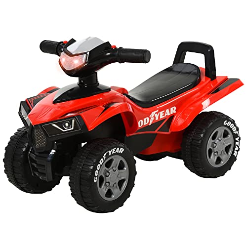 Andador Eléctrico Homcom com Sons e Luzes | 60 x 38 x 42 cm - Vermelho HOMCOM - Brinquedos - elétrico, sons, luzes, vermelho