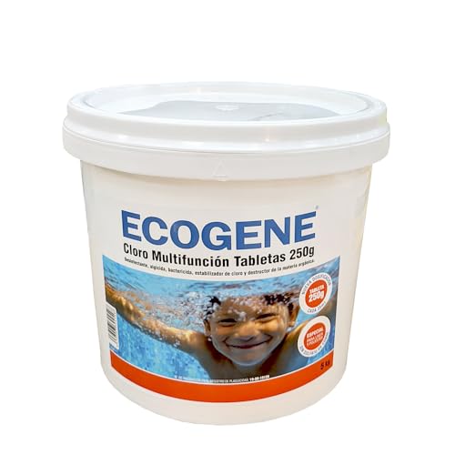 Cloro ECOGENE SB (250 g - SABOR NEUTRO) Sepp SA - Limpeza de piscinas e produtos químicos - cloro, eco, sabor neutro, 250g