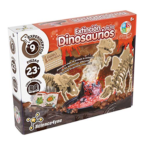 Jogo de Ciência SCIENCE4YOU Fósseis (Idade Mínima Recomendada: 3 anos) Science4you - Jogos - paleontologia, crianças, descoberta, reconstrução