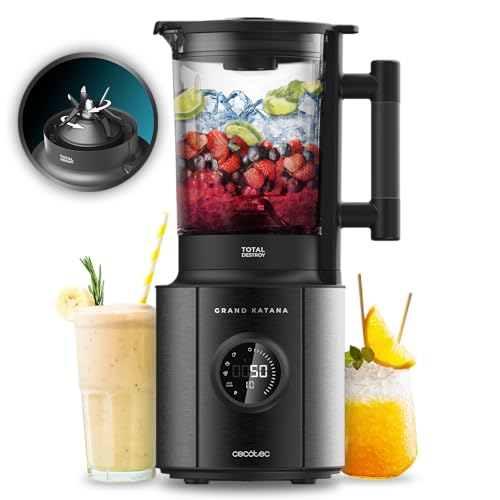 Liquidificador Cecotec Grand Katana 2700 Max Total Destroy Screen B Cecotec - Batedeiras e liquidificadores - 2700 w, 1,8 L, TotalDestroy, 10 velocidades