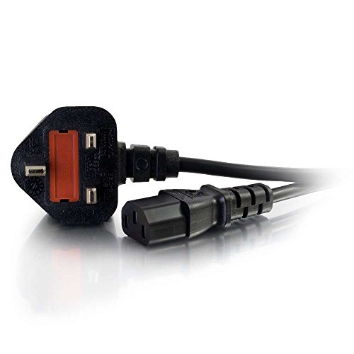 Cabo de Alimentação C2G (C13 - C13 - 2 m - Preto) C2G - Adaptadores de energia e carregadores - c13, 2m, preto, masculino