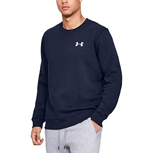 T-shirt para Homem UNDER ARMOUR Rival Azul para Fitness (M) Under Armour - Camisas e tops - homem, fitness, azul