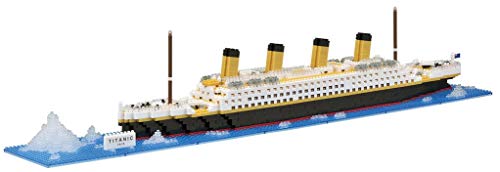 Brinquedo de Construção NANOBLOCK 00123 | Azul, Cinzento, Branco nanoblock - Blocos de encaixe - construção, peças variadas, fácil de montar, reconfigurável