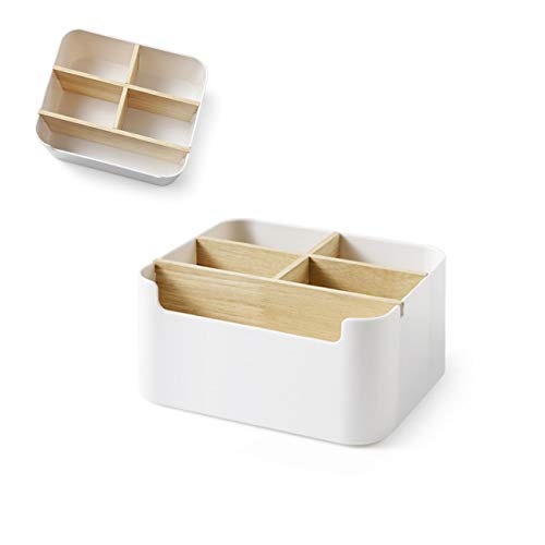 Organizador de Secretária NATUREZHEN Branco Naturezhen - Organizadores de mesa - organizador, secretária, branco