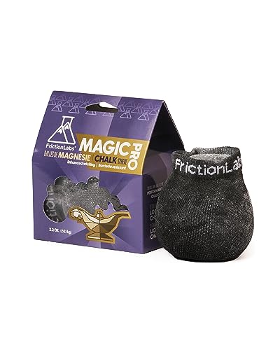 Caixa de Deslizamento para Crianças FRICION LABS Magic Chalk (Idade Mínima Recomendada: 3 anos) Friction Labs - Spray aderência e giz - 3 anos, tinta branca, tinta preta, dermatologicamente testada