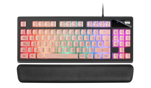 Teclado MARS GAMING MKAXPES (Espanhol - Preto) Mars Gaming - Teclados - espanhol, preto