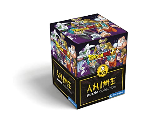 Puzzle CLEMENTONI Dragon Ball (Idade Mínima Recomendada: 6 anos) CLEMENTONI - Quebra-cabeças - 500 peças, dragon ball, caixa compacta, 6 anos