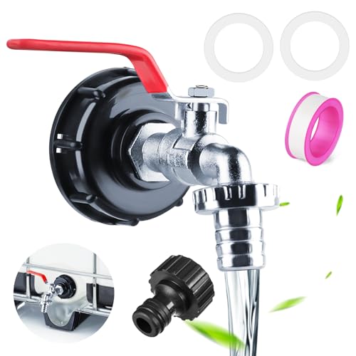 Adaptador de Tanque VMUTGA para Tanque Ibc VMUTGA - Válvulas de encanamento - 1.2 metros, 1000l, conector de grifo, exterior