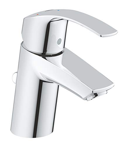 Torneira para Lavatório GROHE Eurosmart com Extraído Automático Grohe - Torneiras - grifo, torneira, cromado, compartimento de água, comando giratório