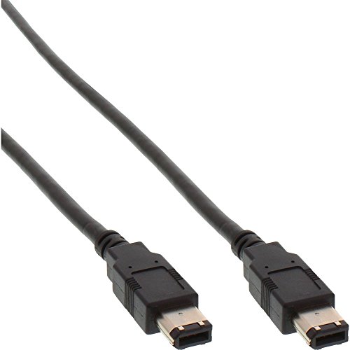 Cabo de Dados INLINE (FireWire - 5 m - Preto) InLine - Fios e cabos elétricos - firewire, 5 m, preto