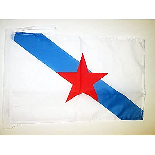 Bandeira de Espanha Az Flag Estreleira 45X30 Cm Cordas AZ FLAG - Sinalização - bandeira, espanha, azul, flag, estreleira, cordas