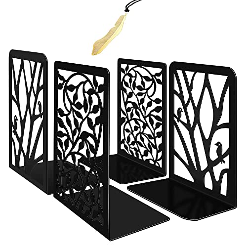 Suporte Livro IYC-NNOKO Metal Preto (2 Un) Iycnkok - Suportes de livros - metal, preto, livro