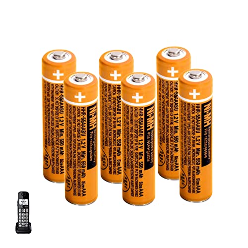Pilha Recarregável PANASONIC HHR-55AAABU KRIPOL - Baterias de uso geral - 550 mAh, câmara digital, ion-lítio, amarelo